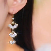 Ginkgo Leaf Earrings